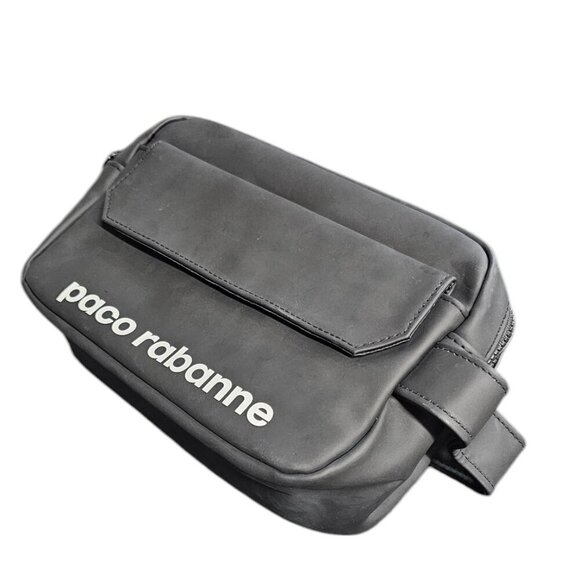 Paco Rabanne Toiletry Bag, Cosmetic Bag, Travel Pouch, Travel Bag, Packing,Black - Picture 2 of 9